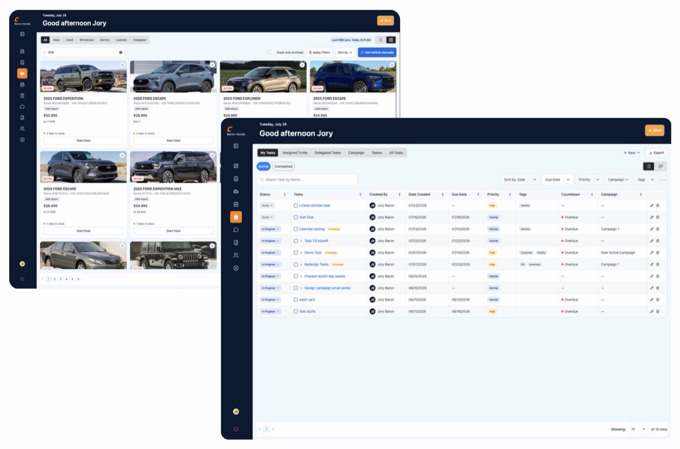 Carriculum — One source of truth for a dealership group